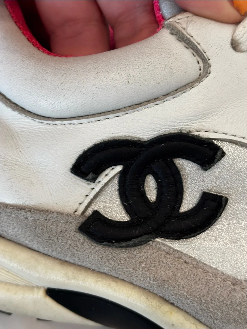 CHANEL Leather Sneakers Made in Italy